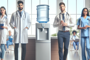 Dispensadores de agua para clínicas: Hidratación esencial para pacientes y personal.
