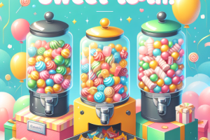 Dispensadores de dulces: El regalo perfecto para los más golosos Dispensadores de dulces: El regalo perfecto para los más golosos.