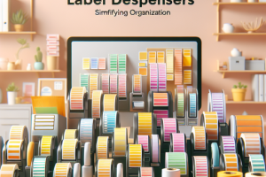 Dispensadores de etiquetas: Simplificando la organización Dispensadores de etiquetas: Simplificando la organización.