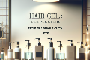 Dispensadores de gel para el cabello: Estilo en un solo clic Dispensadores de gel para el cabello: Estilo en un solo clic.