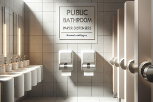 Dispensadores de papel para baños públicos: Higiene sin complicaciones.