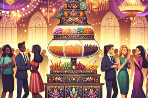 Dispensadores de snacks para fiestas: El centro de atención de tu evento.