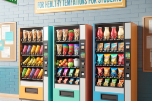Dispensadores de snacks para máquinas expendedoras de colegios: Tentaciones saludables para los estudiantes.