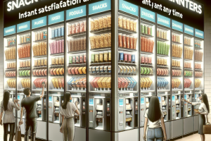 Dispensadores de snacks para tiendas de conveniencia: Satisfacción rápida en cualquier momento.